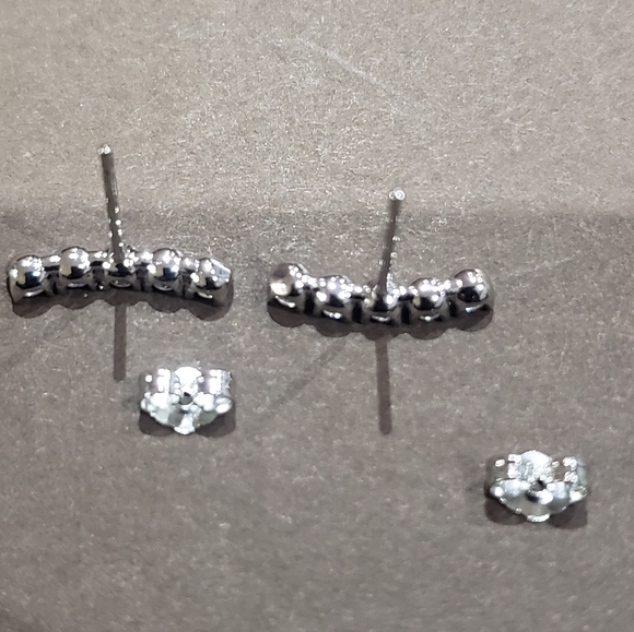 Stud Earrings Cubic Zircon - Picture 7 of 10